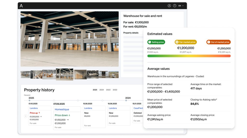 Identify high-potential warehouse sites faster with real-time property data and zoning information.